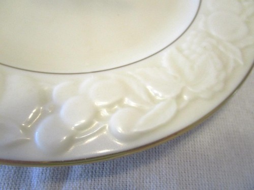 Lenox Fruits of Life Serving Plate with Handle - Picture 3 of 5