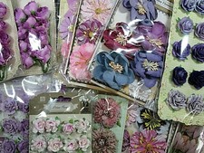 Your Choice of New Prima Marketing Flower Pack, Purple/Lavender Shades, Retired
