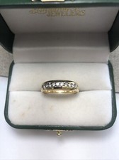 14 Kt , Diamond Wedding Ring