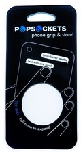 Popsockets Trend Blanco Empuñadura para Teléfono Intercambiable Top PopGrip Popsocket Pop Socket