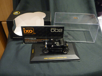 IXO FORD T RUNABOUT 2 SEATER 1925 BLACK MODEL CAR 1:43 SCALE | eBay UK