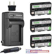 Kastar Battery Travel Charger for Sony NP-FS11 AC-VQ11 Sony Cyber-shot DSC-P1
