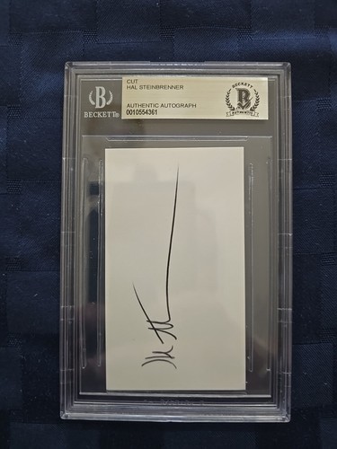 Hal Steinbrenner NY New York Yankees Owner Signed Autograph Beckett - Picture 2 of 6