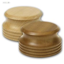 Echt-Holz Schallplatten-Gewicht LP Vinyl Disc Stabilizer Plattenspieler Clamp