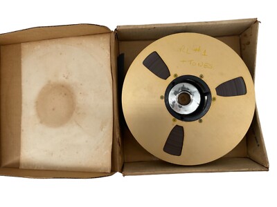 2'' x 10.5'' 3M/ SCOTCH Audio Mastering Tape Precision Reel punk Black Flag #3
