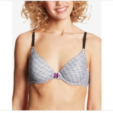 Maidenform Women's Twinkle One Fab Fit Original Tailored Demi T-Shirt Bra 34C