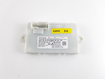 MERCEDES-BENZ E-KLASSE W213 KEYLESS ENTRY STEUERGERÄT A2139001610 / A9950-D6