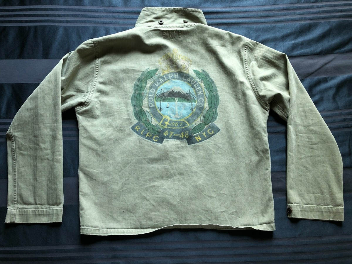 Polo Ralph Lauren Printed WW2 Military Over Shirt Jacket P44 Polo Ralph Lauren Printed WW2 Military Over Shirt Jacket P44