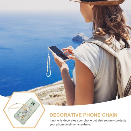 2 Pcs Handy Kette Mobilfunkanhänger Seil Zum Aufhängen Von Mobiltelefonen - Zdjęcie 6 z 12