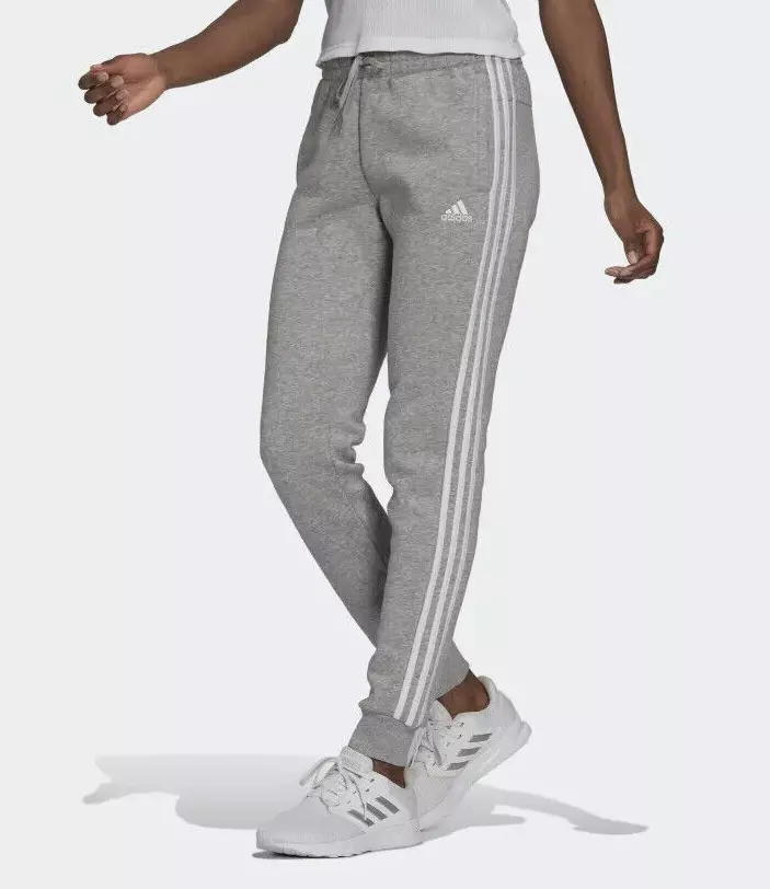 Adidas grey hotsell track pants womens