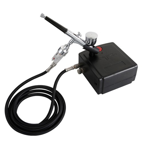Compressor Kit Dual Action Spray Guns Model Paint Tattoo - Picture 13 of 13