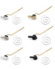 Toilet Tank Flush Lever Handle,Angle Mount Toilet Handle for Kohler K-GP30324-CP