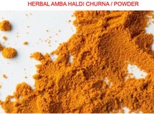 AMBA HALDI CHURNA, Curcuma Aromatica, Natural Herbal Powder FREE SHIPPING