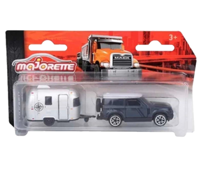 Land Rover Defender 90 Airstream Sport 16 Majorette Trailer 2022