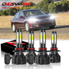 For Honda Accord 1997-2015 4x Combo 90059006 Led Headlight High Low Beam Bulbs