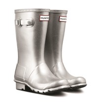 HUNTER KIDS COSMIC GIRLS ORIGINAL WATERPROOF RAIN BOOTS SIZE UK 4 NWB