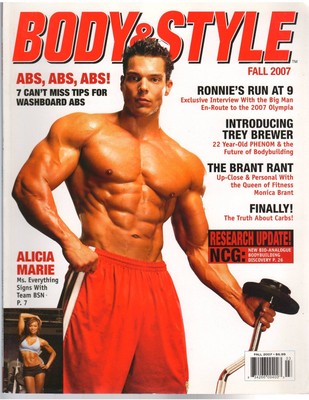 Body Style Bodybuilding Magazine Anthony Presciano Trey Brewer Images, Photos, Reviews