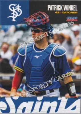 2024 St Paul Saints Patrick Winkel RC Rookie Twins Minor League