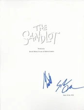 Grant Gelt/Shane Obedzinski * The Sandlot * Signed Script Cover LOM COA (PH4725)