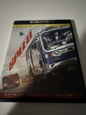 Speed [New 4K UHD Blu-ray] With Blu-Ray, 4K Mastering, Collector's Ed, Digital