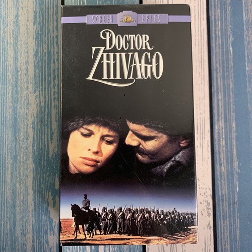 Doctor Zhivago Two Tape VHS 30th Anniversary Edition SEALED! BRAND NEW