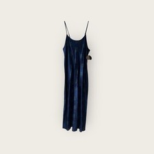 Valerie Stevens Satin Silk Blend Nightgown Chemise Floral sz Large 4146 