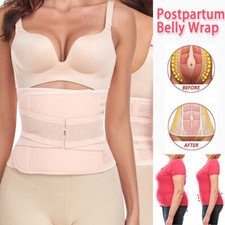 3 in 1 Postpartum Belly Band Post Surgery Compression Wrap Recovery Band Support