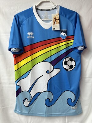 Pescara Rainbow Football Kit NWT 2020 Delfino Pescara 1936 Special