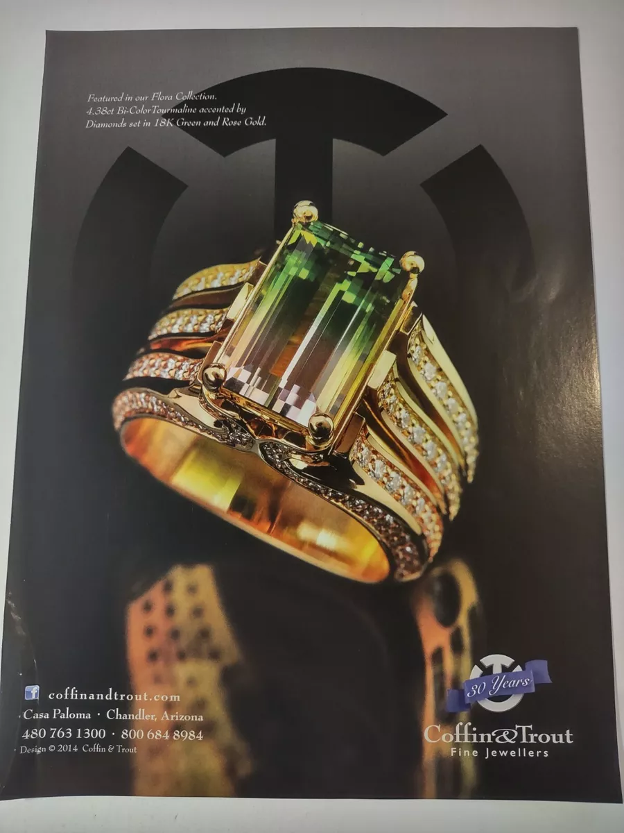 Coffin and Trout Flora Collection Jewelry 2000s Print Ad eBay