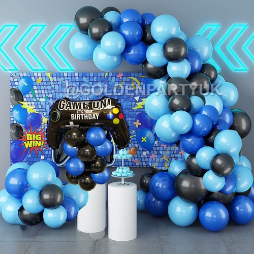 Gaming Balloons Arch Kit Garland Video Game Kids Birthday Party