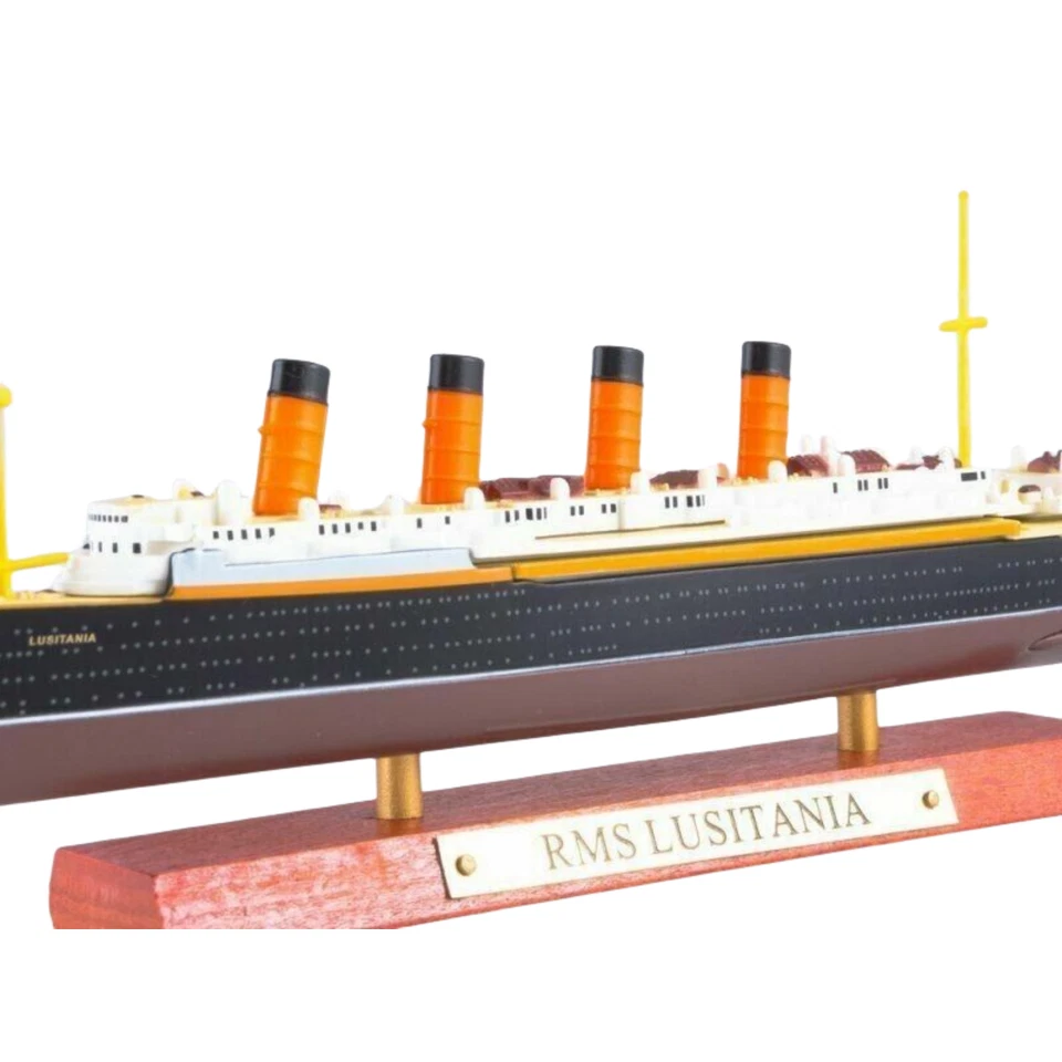 RMS LUSITANIA Barco ATLAS 1/1250 Diecast Oceangoing Forro Barco Exhibición Modelo Juguetes Foto 4 de 4