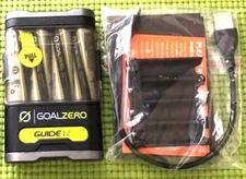 Goal Zero Guide 12 RECHARGER with AA rechargeable batteries