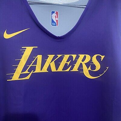 Nike Los Angeles Lakers Team Issued Reversible Practice Nike Los Angeles Lakers Team Issued Reversible Practice