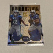 💥2025 Panini Donruss Jaxon Smith-Njigba, Kenneth Walker Production Line💥