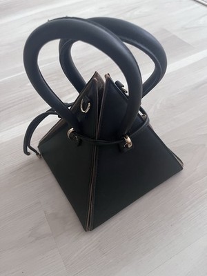 Black Pyramid Crossbody Bag - Cool & Unique Going-Out Bag!