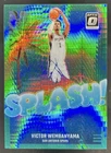 2024-25 Panini Donruss Optic Victor Wembanyama Splash! Hyper Green #/249 Spurs