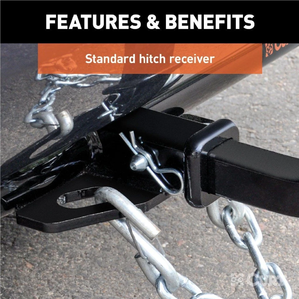 Curt Class 1 Trailer Hitch 110943 for 2006-2011 Hyundai Accent / Kia Rio Sedan Foto 4 de 4