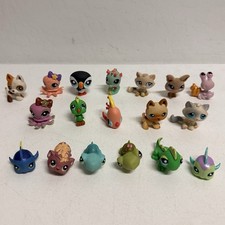 Littlest Pet Shop LPS Mixed Lot of 18 Animal Toys Hasbro