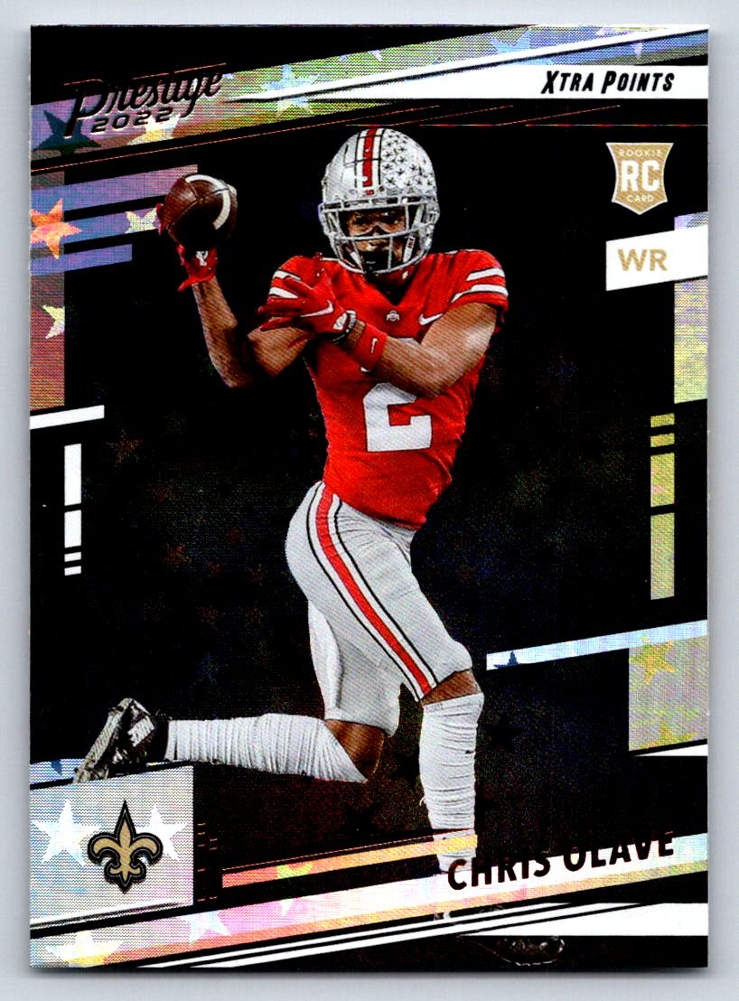 2022 Panini Prestige #310 Chris Olave Xtra Points Astral