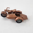 Lesney Matchbox No. 66, Harley Davidson Motorcycle with sidecar Fair Condition.