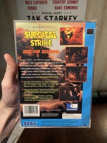 Surgical Strike-Sega CD - Complete CIB - W/Manual, Case & Game