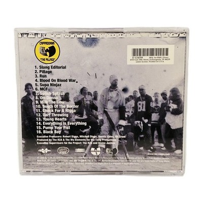 Cappadonna - The Pillage CD 1998 Wu-Tang Rap Razor Sharp Epic
