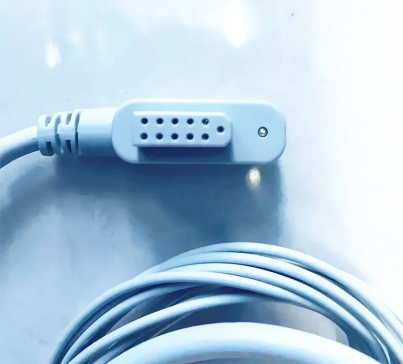 Nuevo cable Holter de ECG de 10 cables cable de ECG para monitor Holter de ECG TLC 12 CABLES Foto 4 de 4