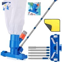Poolsauger Bodensauger Teleskopstange 180Cm Wasser Staubsauger Bodensauger
