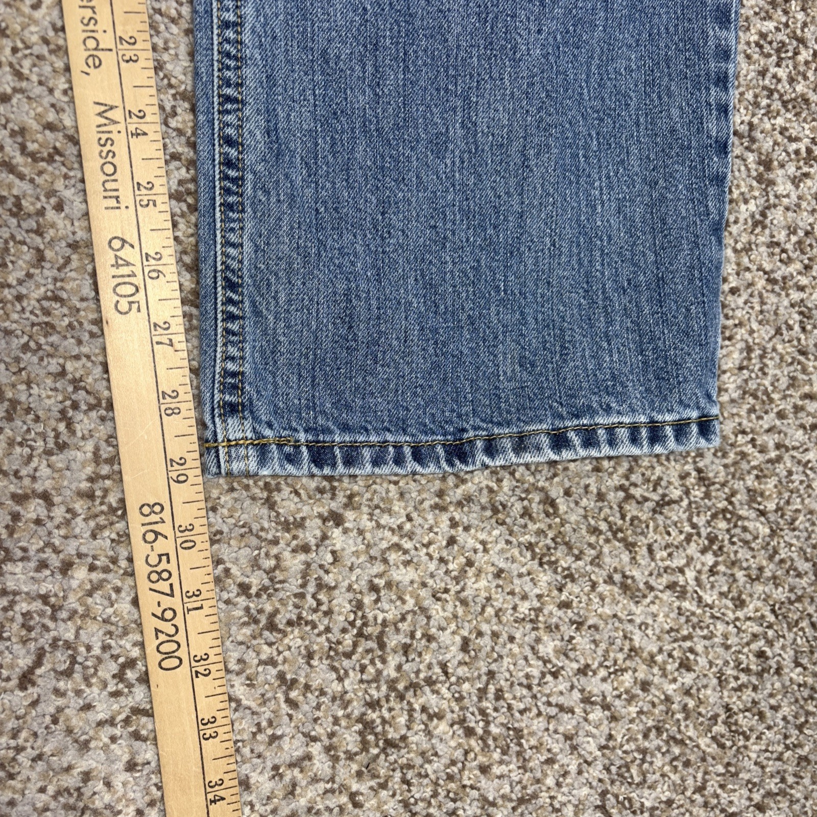 Cinch White Label Jeans Men's 36x30 Relaxed Fit Medium Stone Wash Fits 34 X 29 - View 11