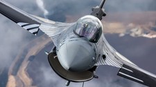 jet fighter military aircraft General Dynamics F 16 Fighting 11x17 Poster