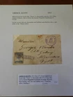 Greece Egypt ship Triton to Alexandria 1912 Paquebot Reverse Gabbari cancel