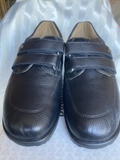 Lucro Classic Sylvia Gr 39 Damen Diabetes Halbschuhe Klettverschluss Schwarz