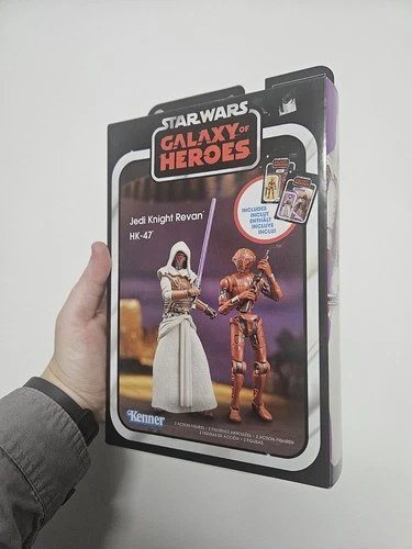 STAR WARS 2pk The Vintage Collection Galaxy of Heroes: HK-47 & Jedi Knight Revan