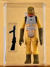 VINTAGE STAR WARS AFA 75+ BOSSK OLIVE HEAD FLAT PAINT NO COO